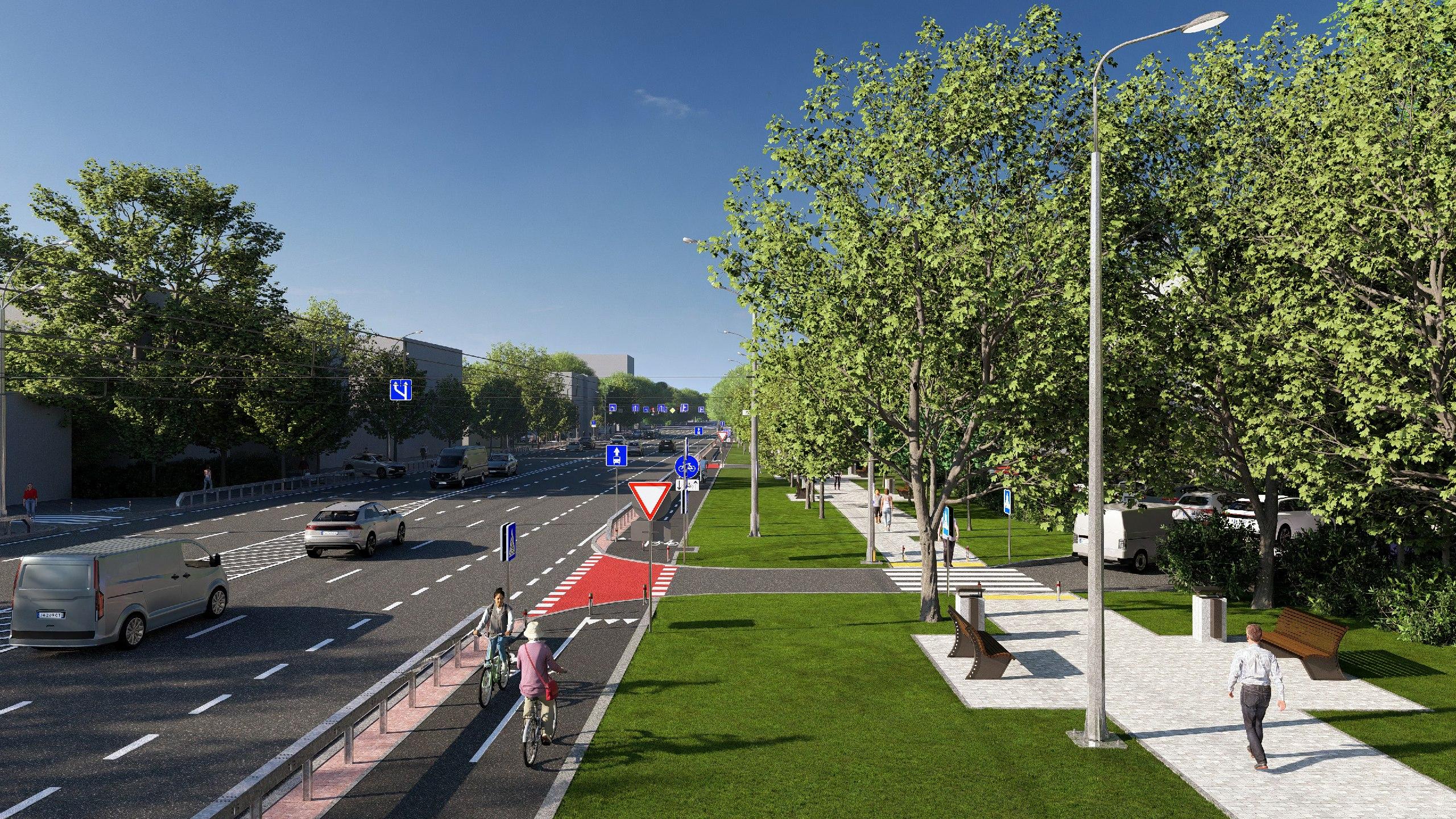 Проспект Валерія Лобановського капітально відремонтують за понад 800 млн грн