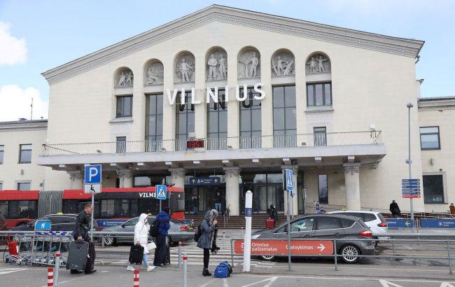 Через невідомі дрони аеропорт у Вільнюсі був закритий на кілька годин
