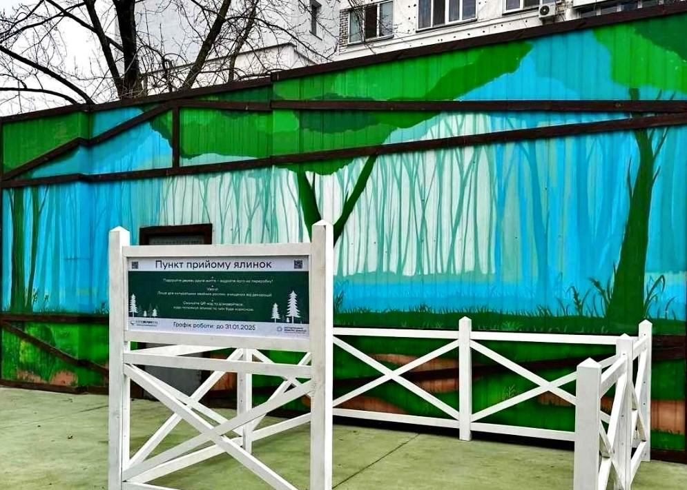 Киян закликають не викидати ялинки після свят, а віддати на утилізацію