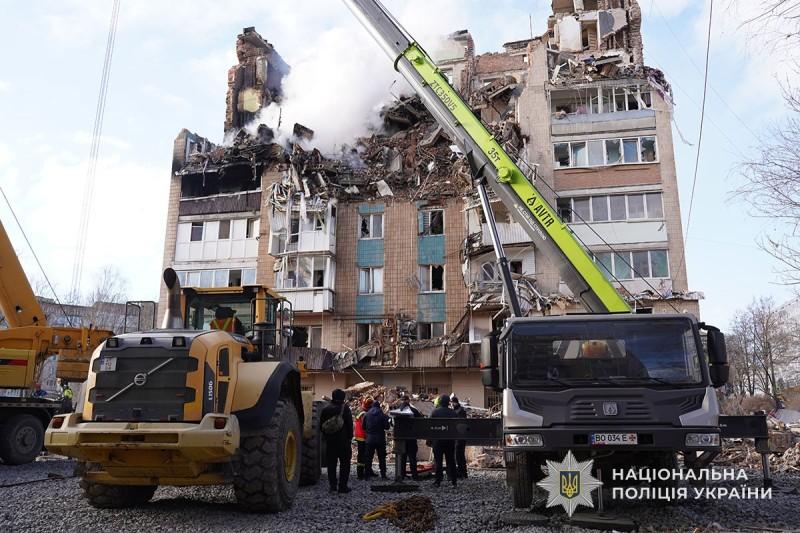 У Тернополі виявили ще двох загиблих під час атаки 19 листопада