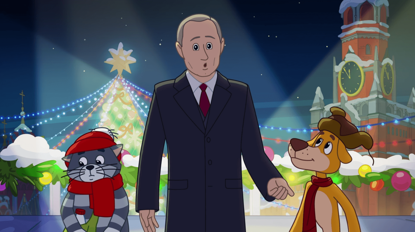 На росії путіна вписали в «Простоквашино»: новорічний мультфільм перетворили на пропаганду