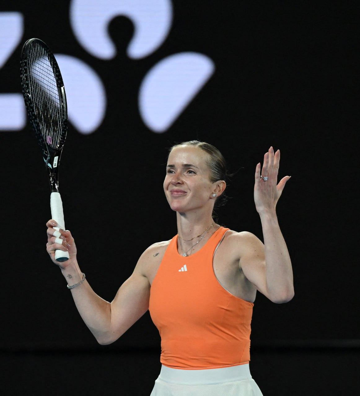 Світоліна поступилась «нейтральній» суперниці в історичному півфаналі Australian Open