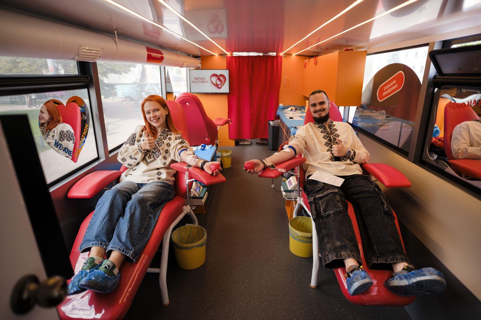 У ТРЦ «Район» можна стати донором крові та допомогти врятувати життя