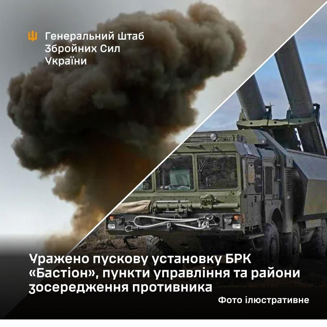 ЗСУ знищили у Криму пускову установку «Бастіон» для ракет «Онікс»