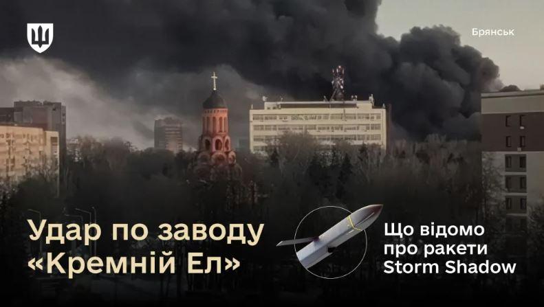 У Міноборони розповіли, по чому Україна била ракетами Storm Shadow