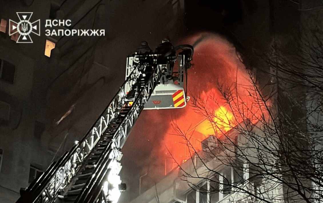 Збільшилася кількість постраждалих внаслідок ворожого удару по Запоріжжю