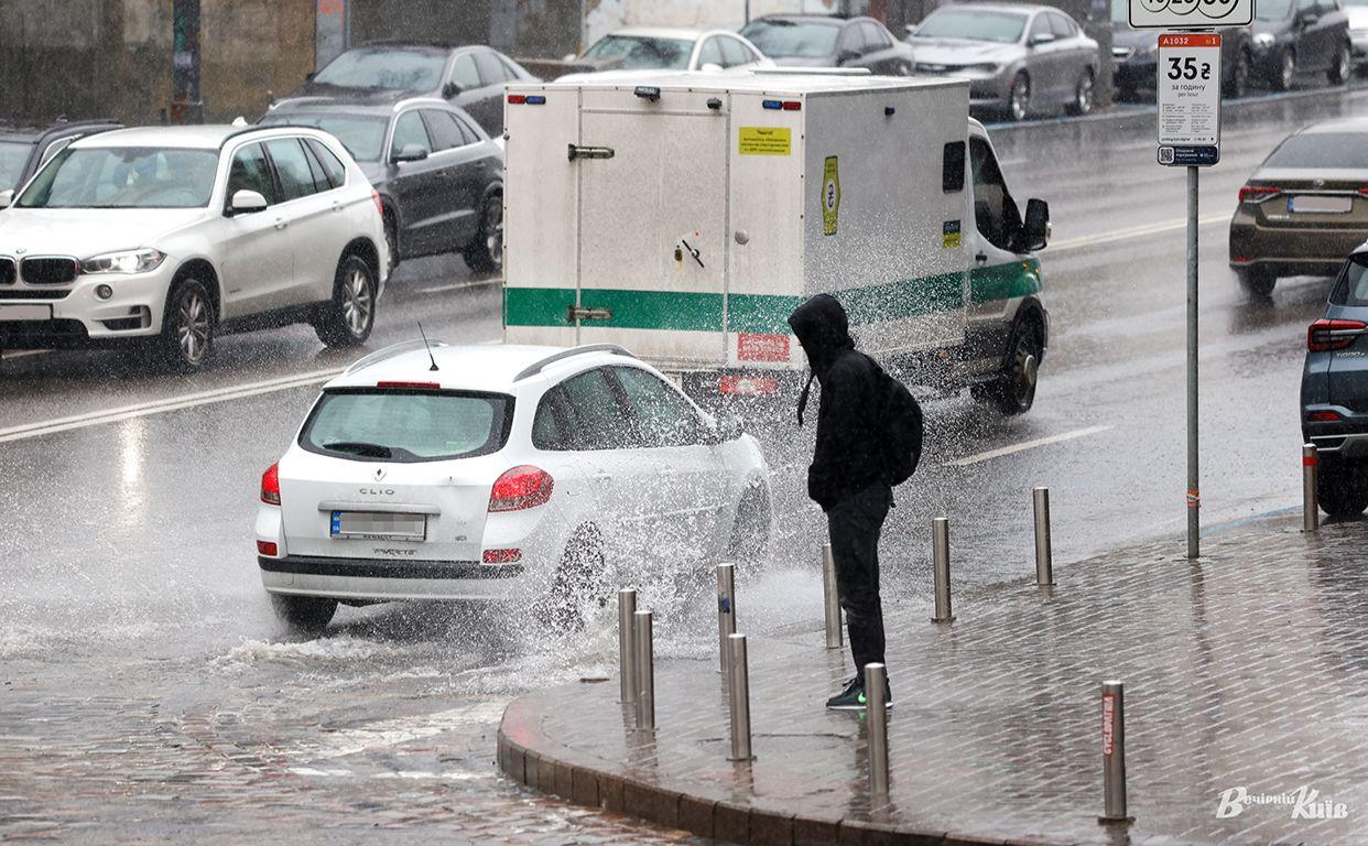 Прогноз погоди на 3 квітня по території Київщини та м.Києва