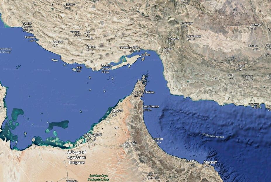 Іран заявив про посилення контролю над Ормузькою протокою на тлі звинувачень на адресу США