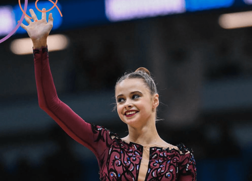 Онофрійчук вже здобула три медалі на етапі Кубка світу з художньої гімнастики