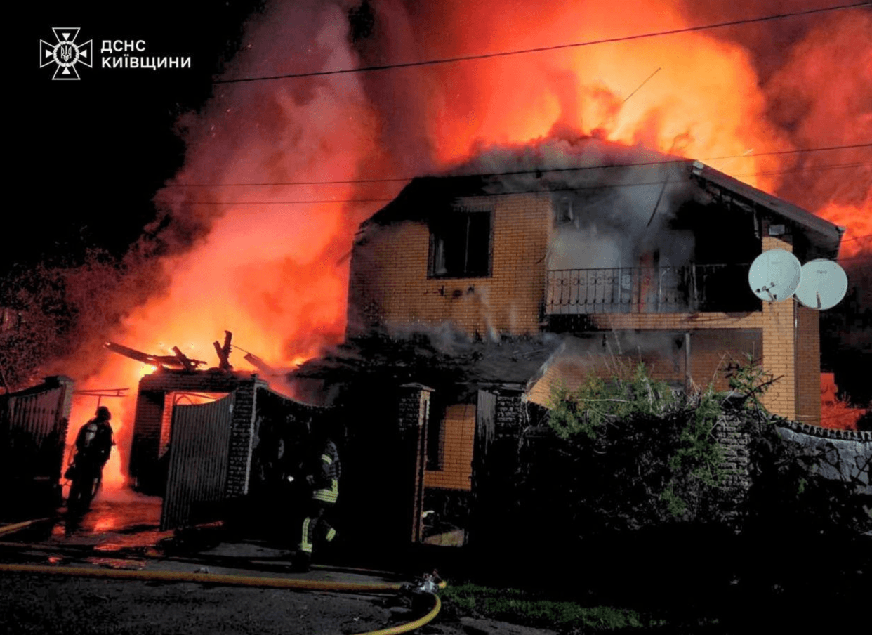 Росіяни вночі атакували Київщину: що відомо