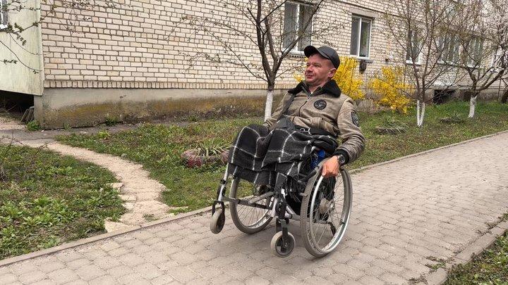 Від семінарії до десантника: ветеран, який втратив на фронті обидві ноги, мріє стрибнути з парашутом