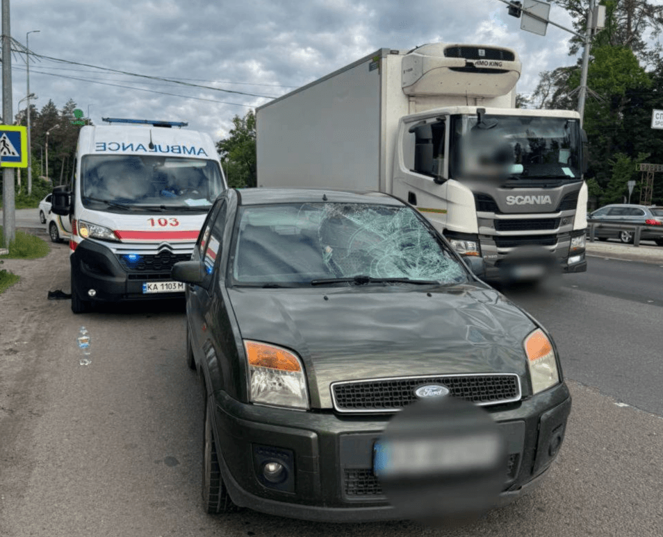 На в’їздах до столиці – великі затори через ДТП