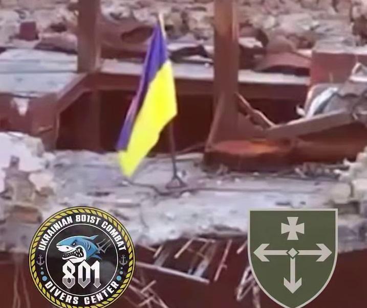 Над Кінбурнською косою замайорів український прапор