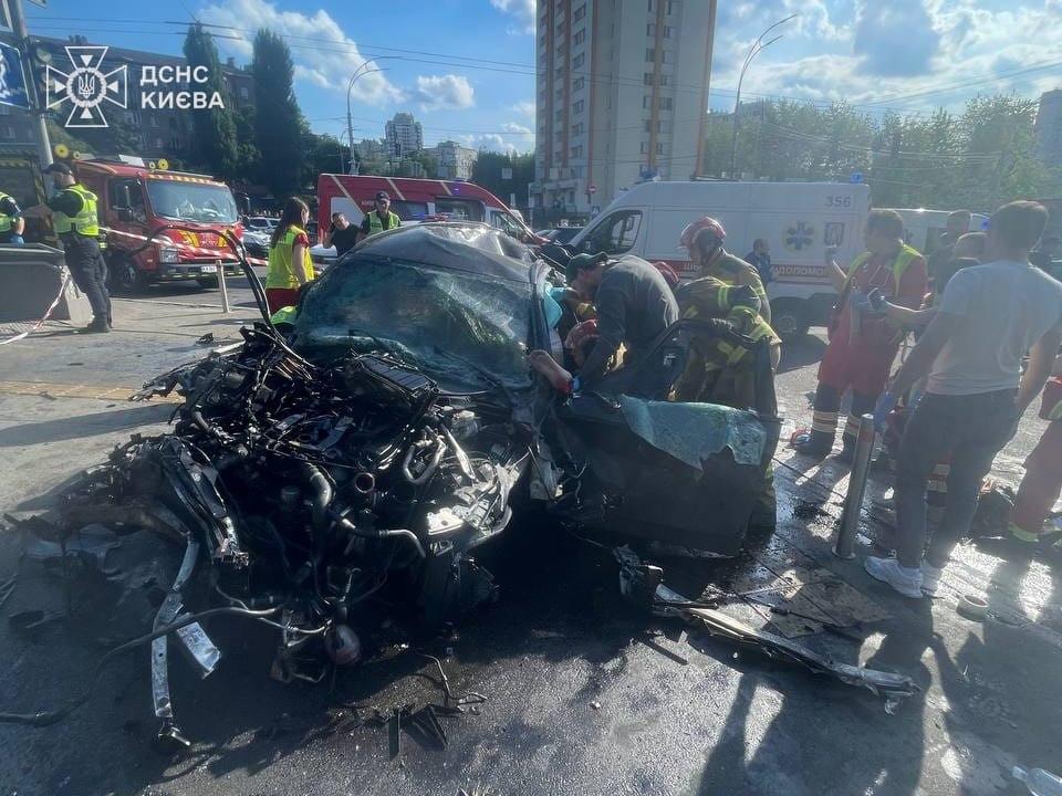 У ДТП у Солом’янському районі Києва загинули двоє поліцейських