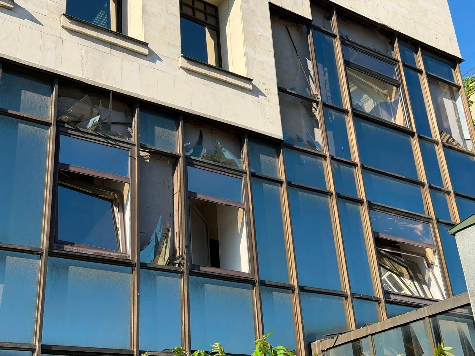 Внаслідок російської атаки була пошкоджена будівля Вищого антикорупційного суду