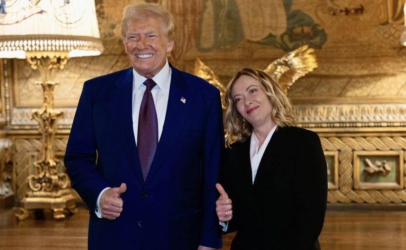 Трамп заявив, що Мелоні нібито «благала» його про спільне фото на саміті G7