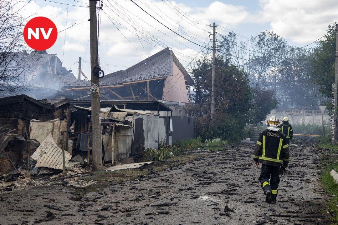 Як виглядає район у Вишневому на Київщині після нічної атаки