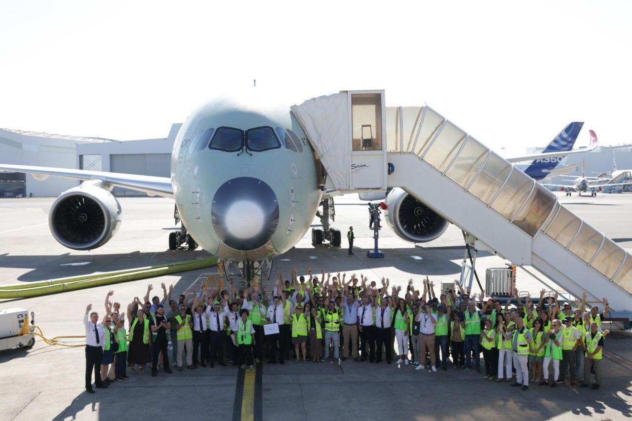 Airbus A350 здійснив рекордний 24-годинний безпосадковий переліт з Австралії до Франції