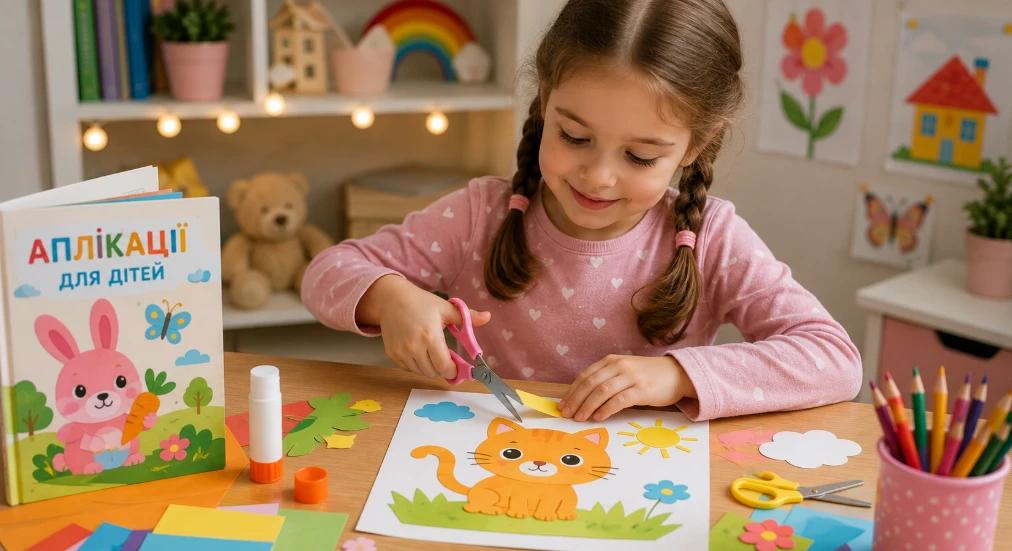 Аплікації для дітей: творчість, яка розвиває уяву й дрібну моторику