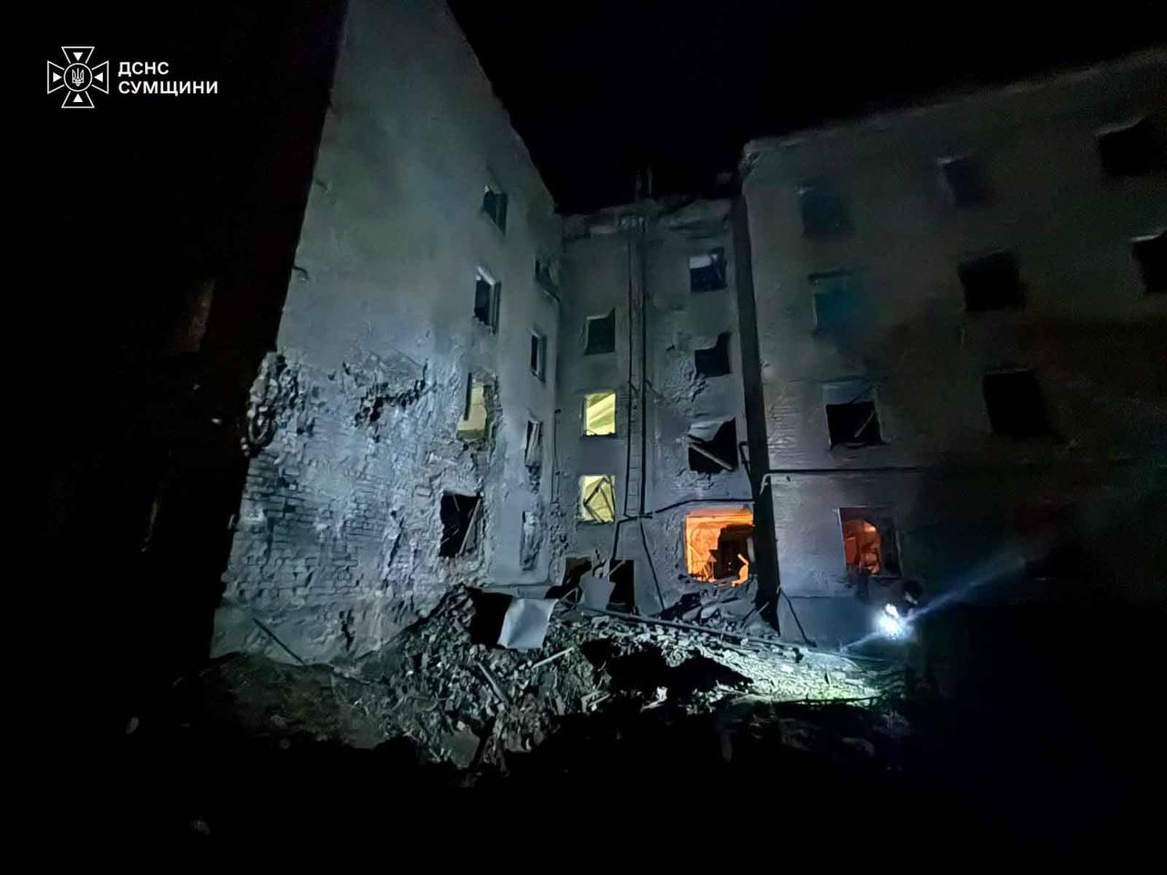 Троє людей загинули, ще 19 постраждали: ворог вдарив по Сумах та області