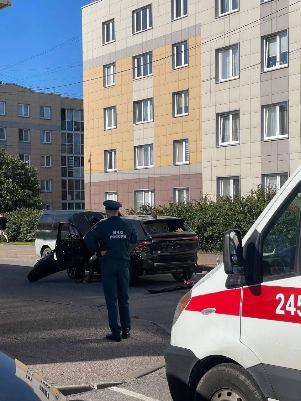 У Санкт-Петербурзі підірвали автомобіль підполковника ВПС і ППО РФ