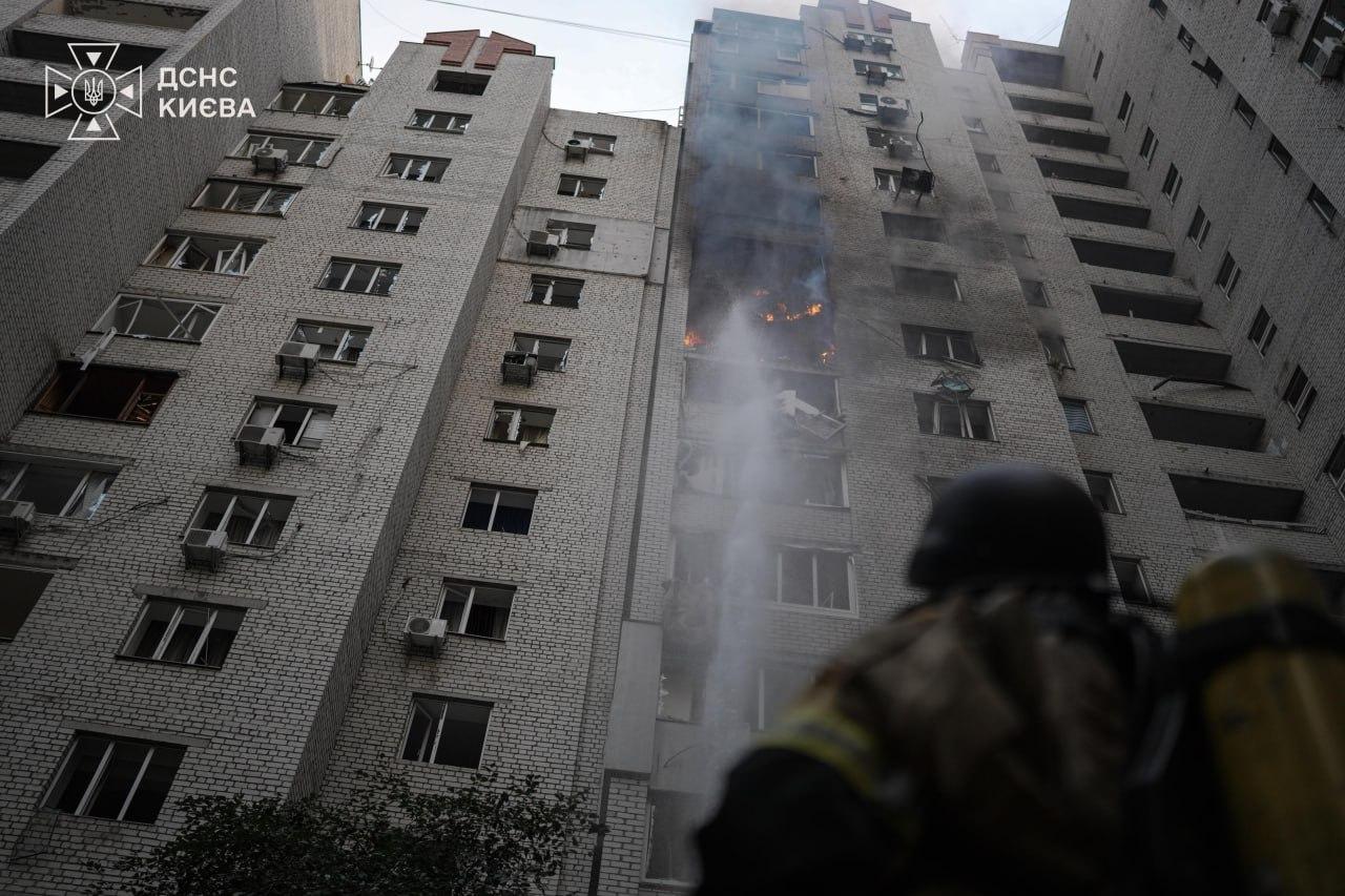 Кількість постраждалих від атаки на Київ зросла до 14: серед поранених — 9-річний хлопчик