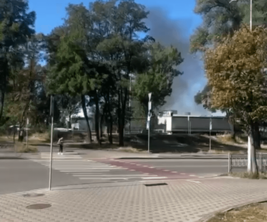 У Києві – приліт неподалік від ТРЦ «Республіка Парк»