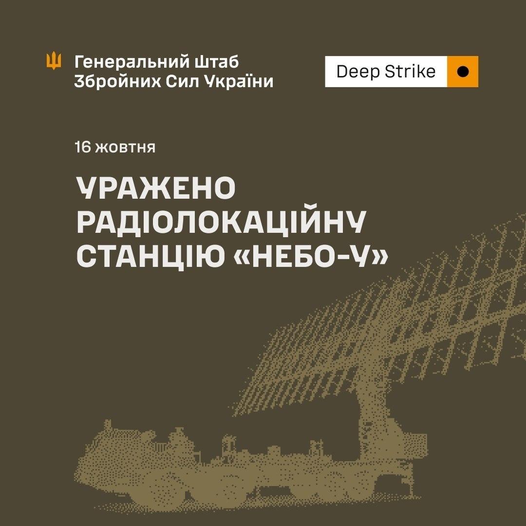 Удар по російському радару за $100 млн: Сили оборони уразили «Небо-У» на Кубані