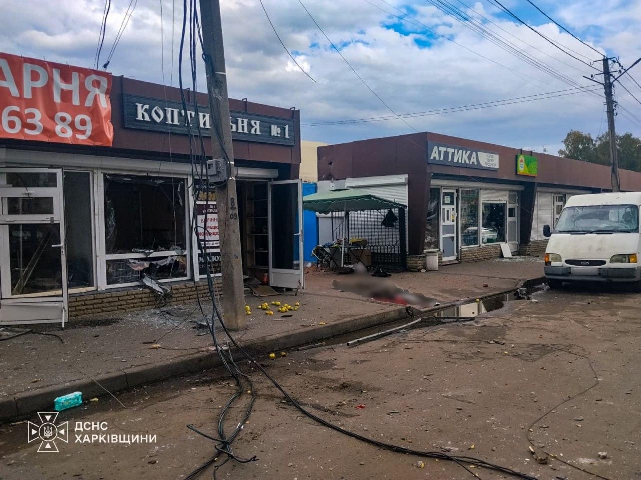 Удар по ринку в Лозовій: кількість постраждалих зросла до 34, двоє людей загинули