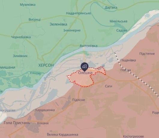 Білий дім заявив про гуманітарне перемир’я в Олешках із 29 жовтня